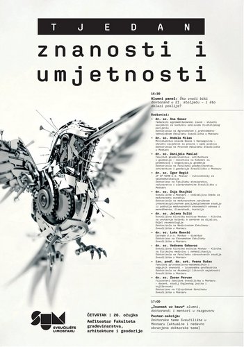 Alumni panel Što znači biti doktorand u 21. stoljeću i što dolazi poslije?