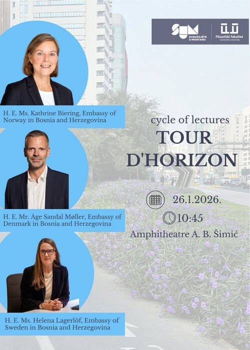 Ciklus predavanja Filozofskog fakulteta TOUR D'HORIZON -