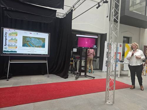 Promotion of the Interreg Danube Region Project SPONGECITY
within the APLE Fest Banja Luka