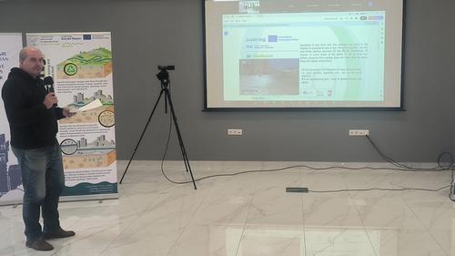 presentation-of-the-climbeach-scientific-project-held-as-part-of-the-5th-transnational-meeting-of-the-interreg-danube-project-spongecity-partners