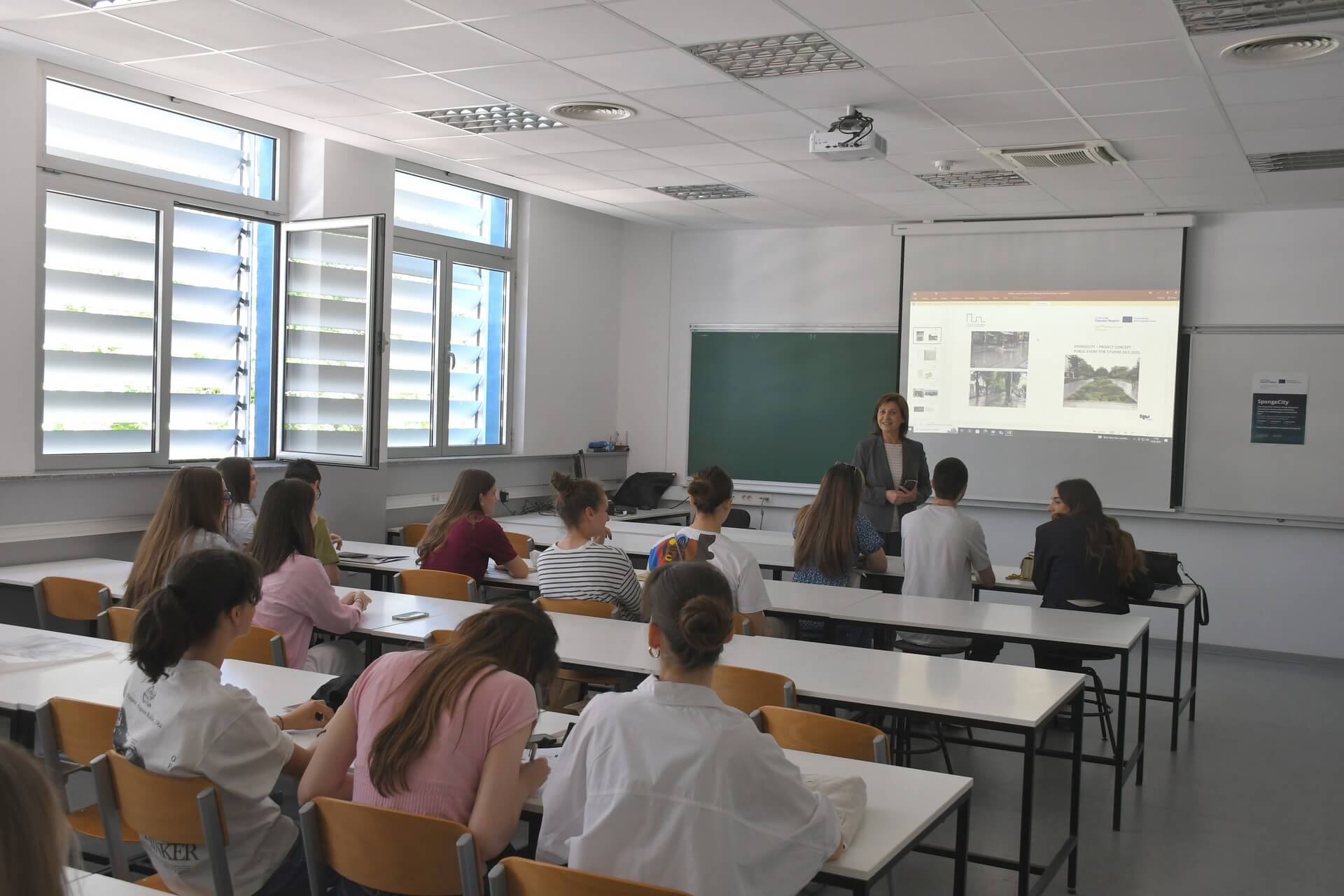 The fourth stakeholder meeting on the Interreg Danube project Sponge City
